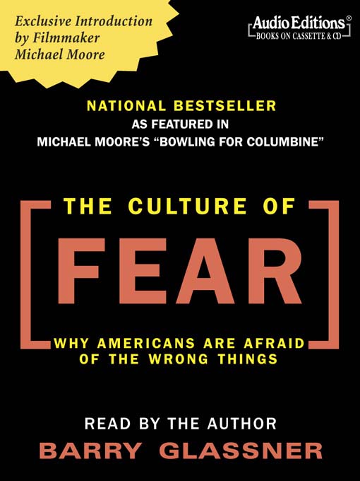 Title details for The Culture of Fear by Barry Glassner - Available